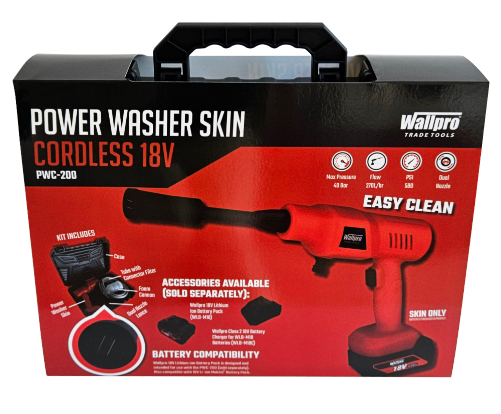 Wallpro's Cordless Power Washer Case